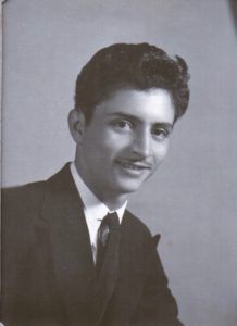 My father in his early 20s – around 1946