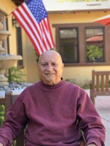 My father, Gus Camacho, he will be 92 in January.